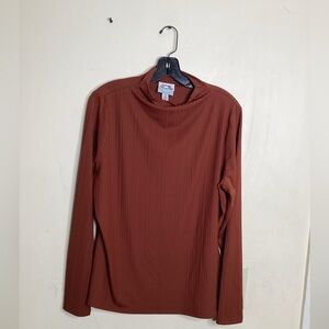 Future Collective Reese Blutstein Women's Brown Long Sleeve Shirt